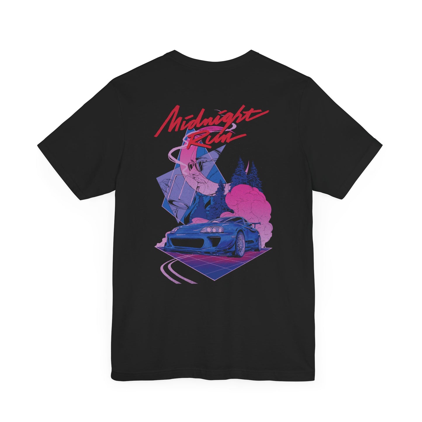 Midnight Run MK4 Supra Graphic Tee - Unisex Jersey T-Shirt