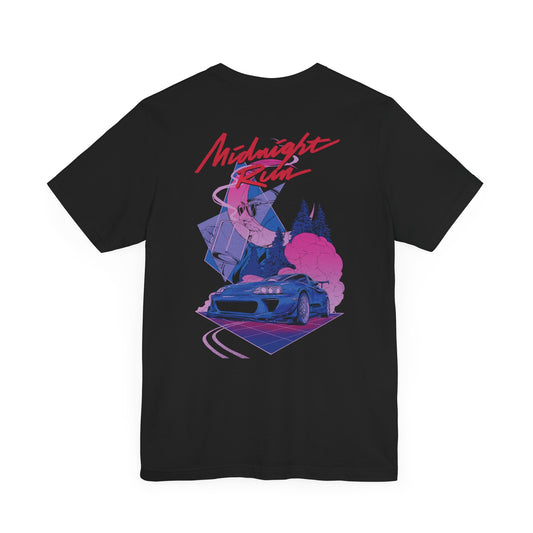 Midnight Run MK4 Supra Graphic Tee - Unisex Jersey T-Shirt