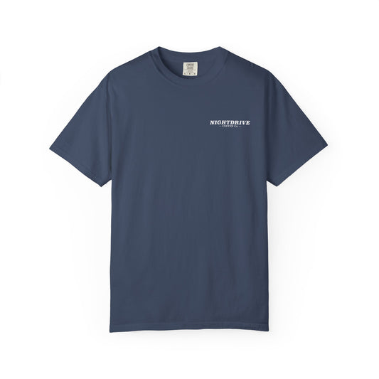 Nightdrive Coffee  Comfort Colors Logo Tee